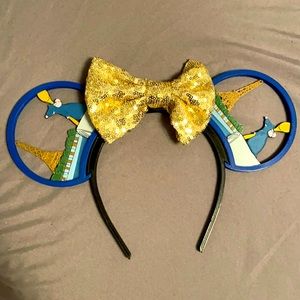Ratatouille Mouse Ear Headband with removable Bow